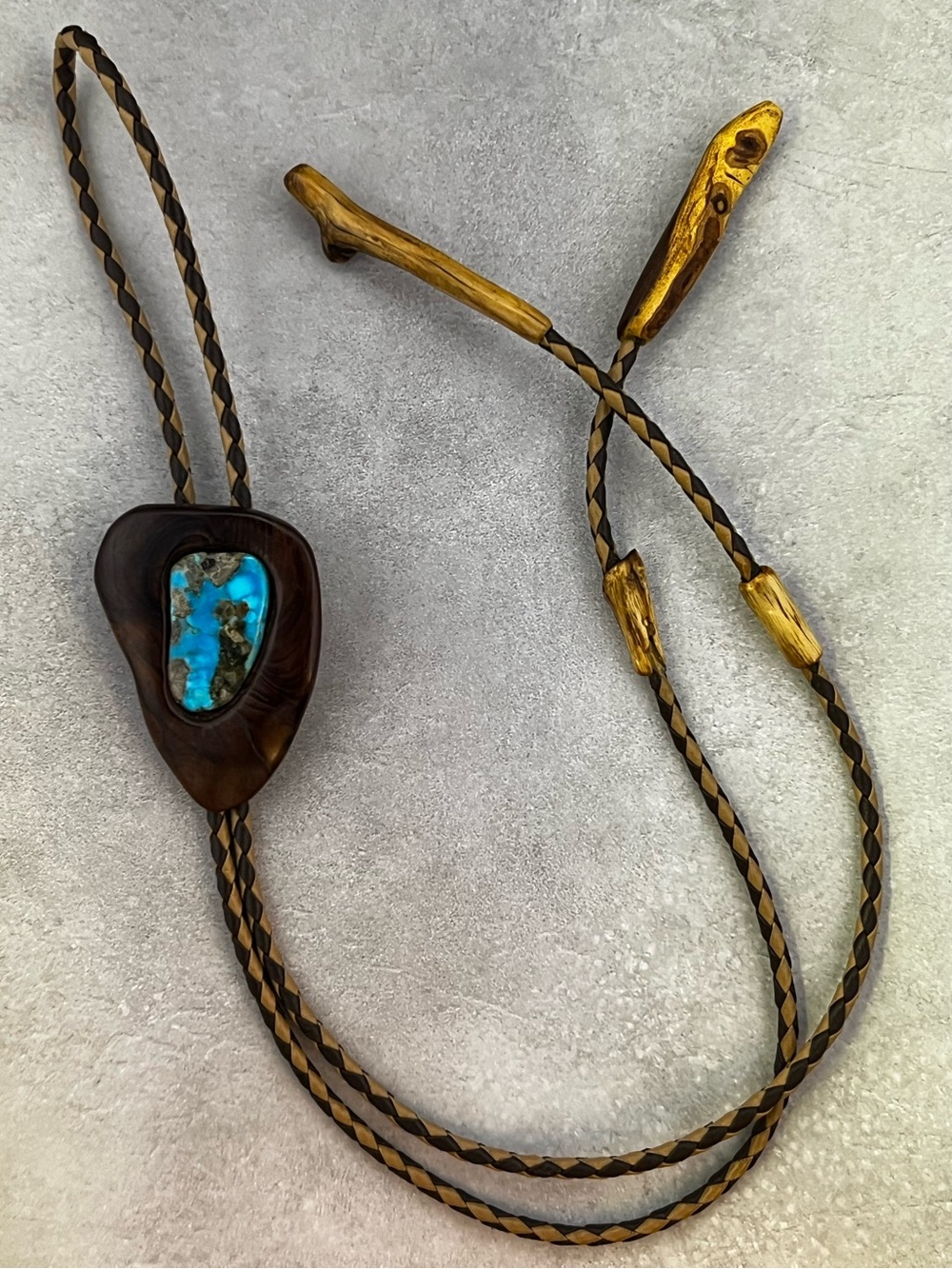 Vintage 1980’s Handmade Bolo Tie